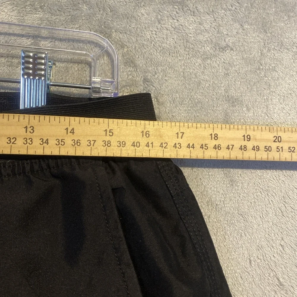 Prana Shorts Mens Sz L Black Mojo Stretch Pull On Pockets‎ Athleisure Gorpcore - Picture 6 of 9